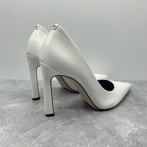 Michael Michael Kors White Amara Pump Stiletto Heels - Picture 4 of 14